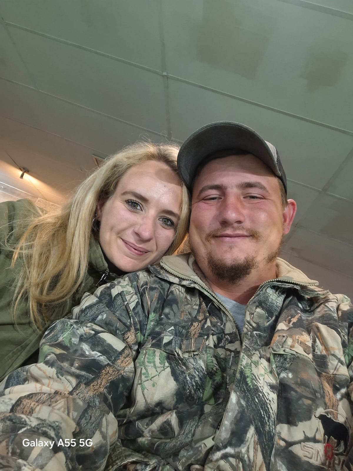 Michelle and Gerhardt close together
